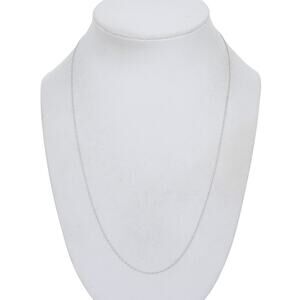 Cable Chain Necklace | Estate Thailand Sterling Silver 925 | 20"